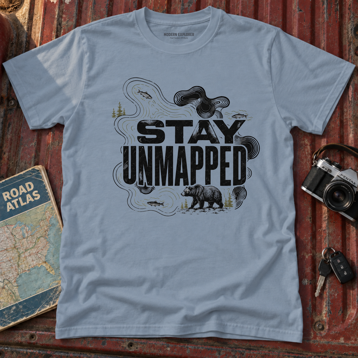 'Stay Unmapped' T-Shirt