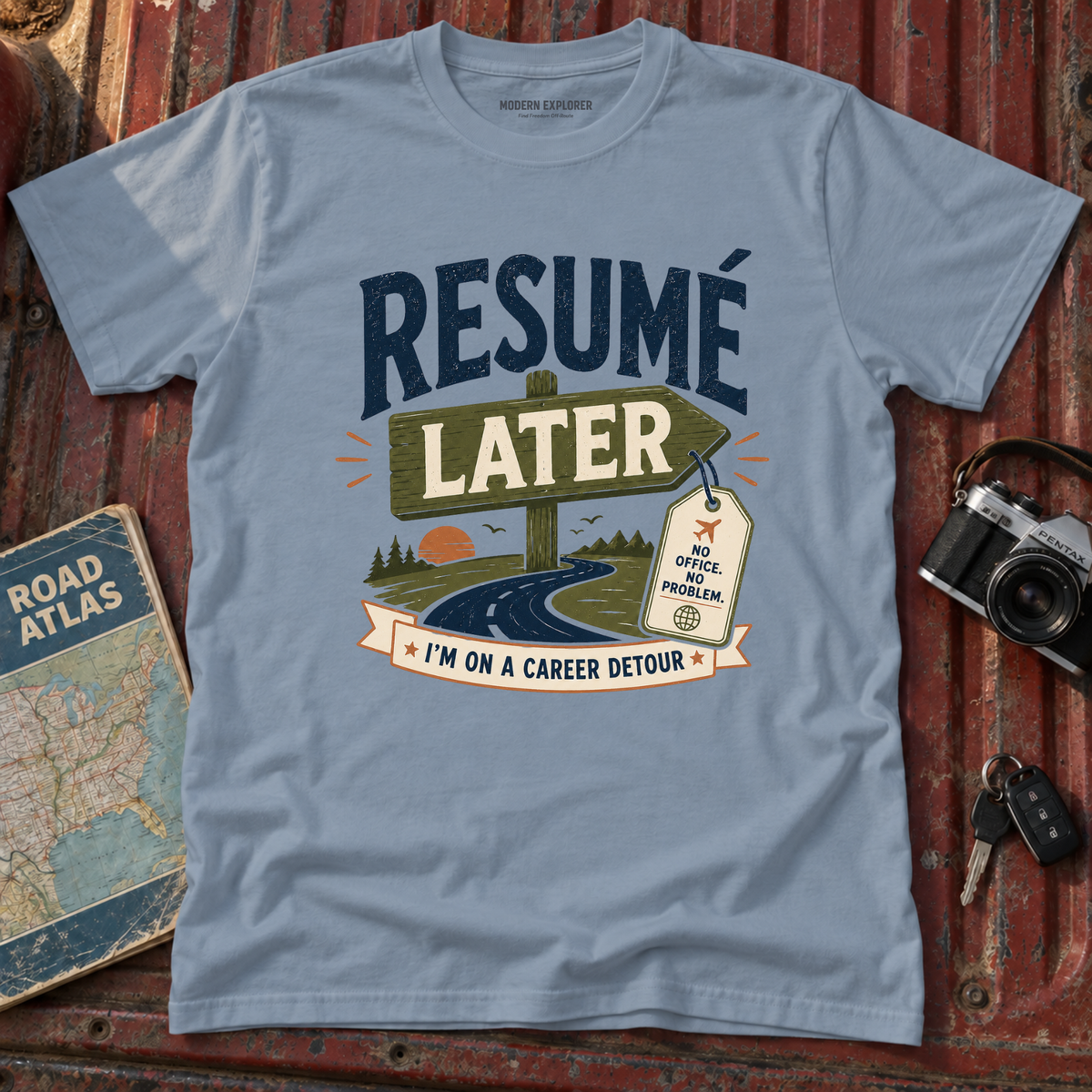 Resume Later Graphic Tee