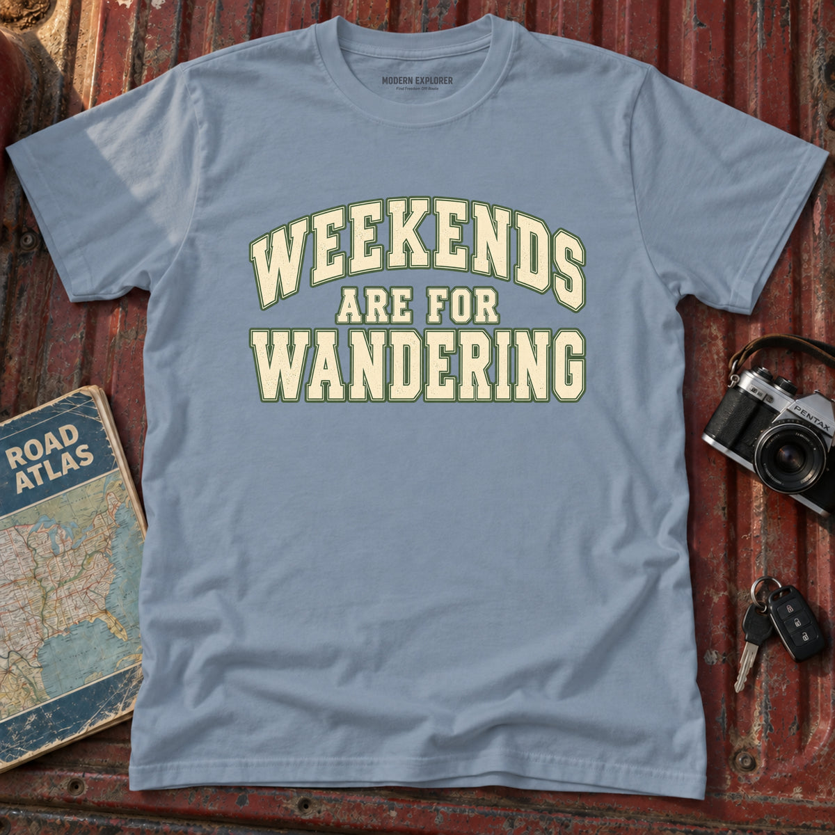 'Weekends are for Wandering' T-Shirt