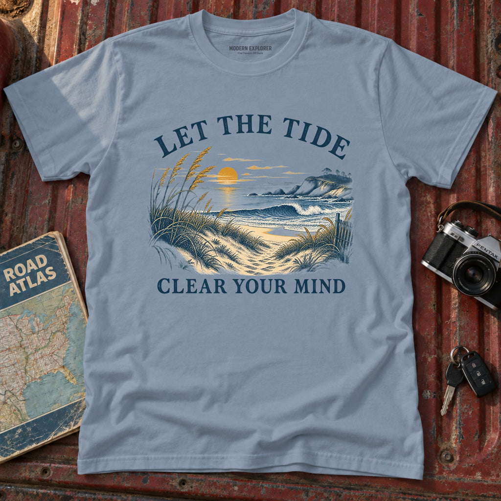 "Let the Tide Clear Your Mind" Graphic Tee