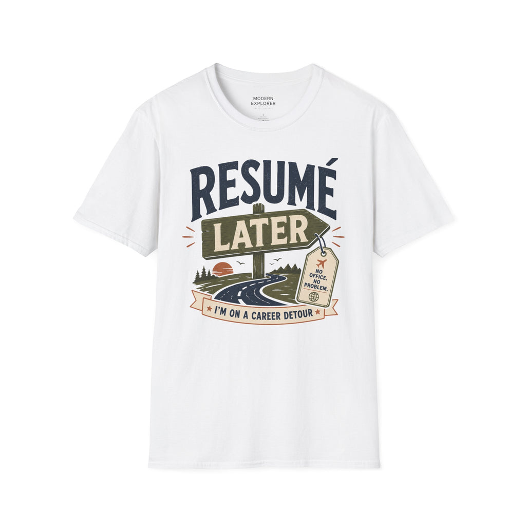 Resume Later Graphic Tee