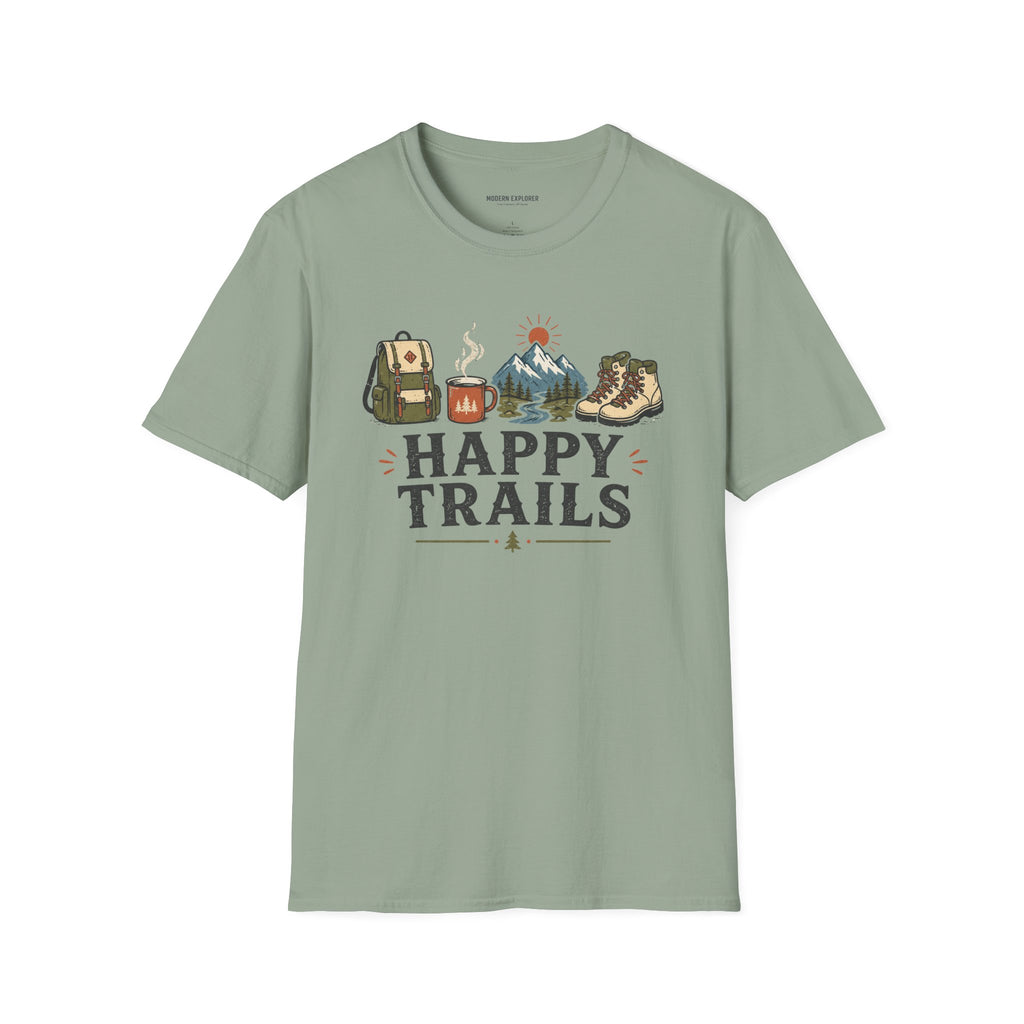 'Happy Trails' Adventure T‑Shirt