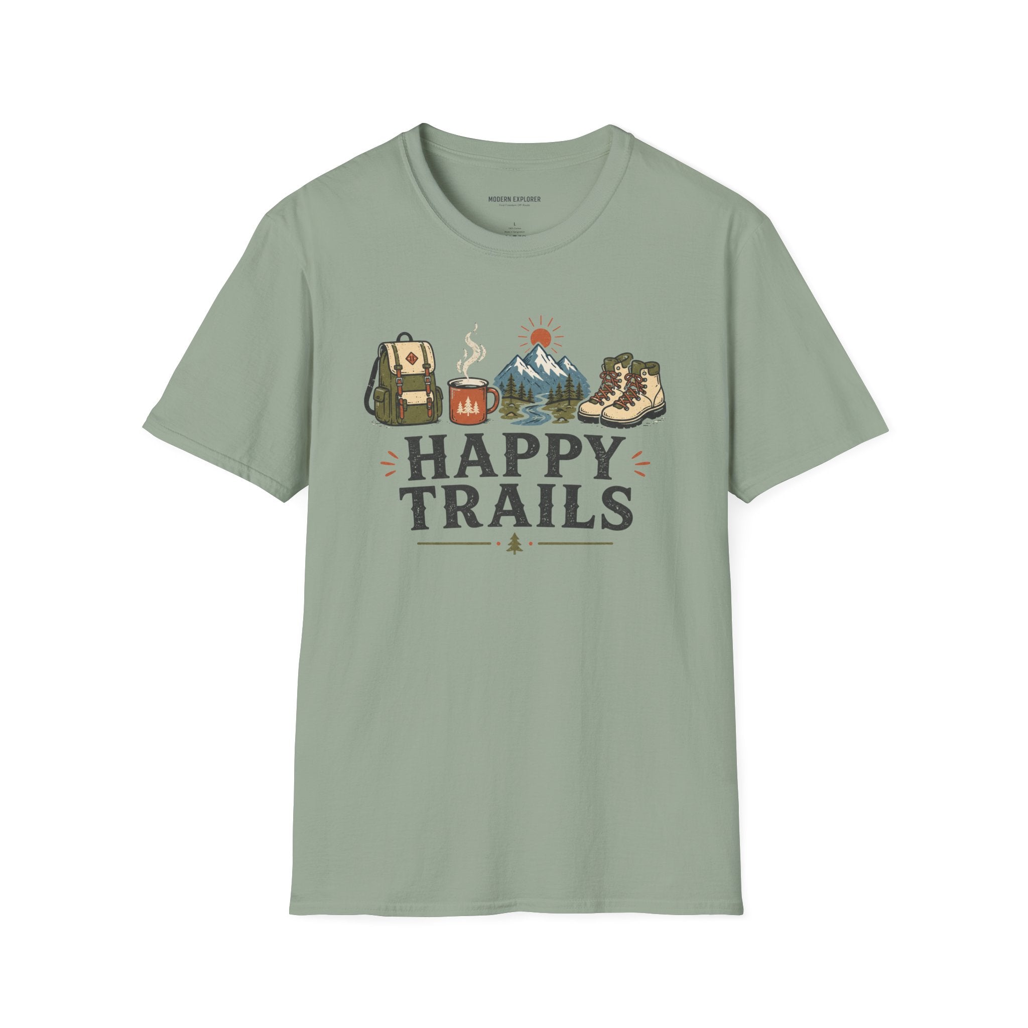 'Happy Trails' Adventure T‑Shirt