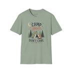 "Camp Hair, Don't Care" Camping Graphic Tee