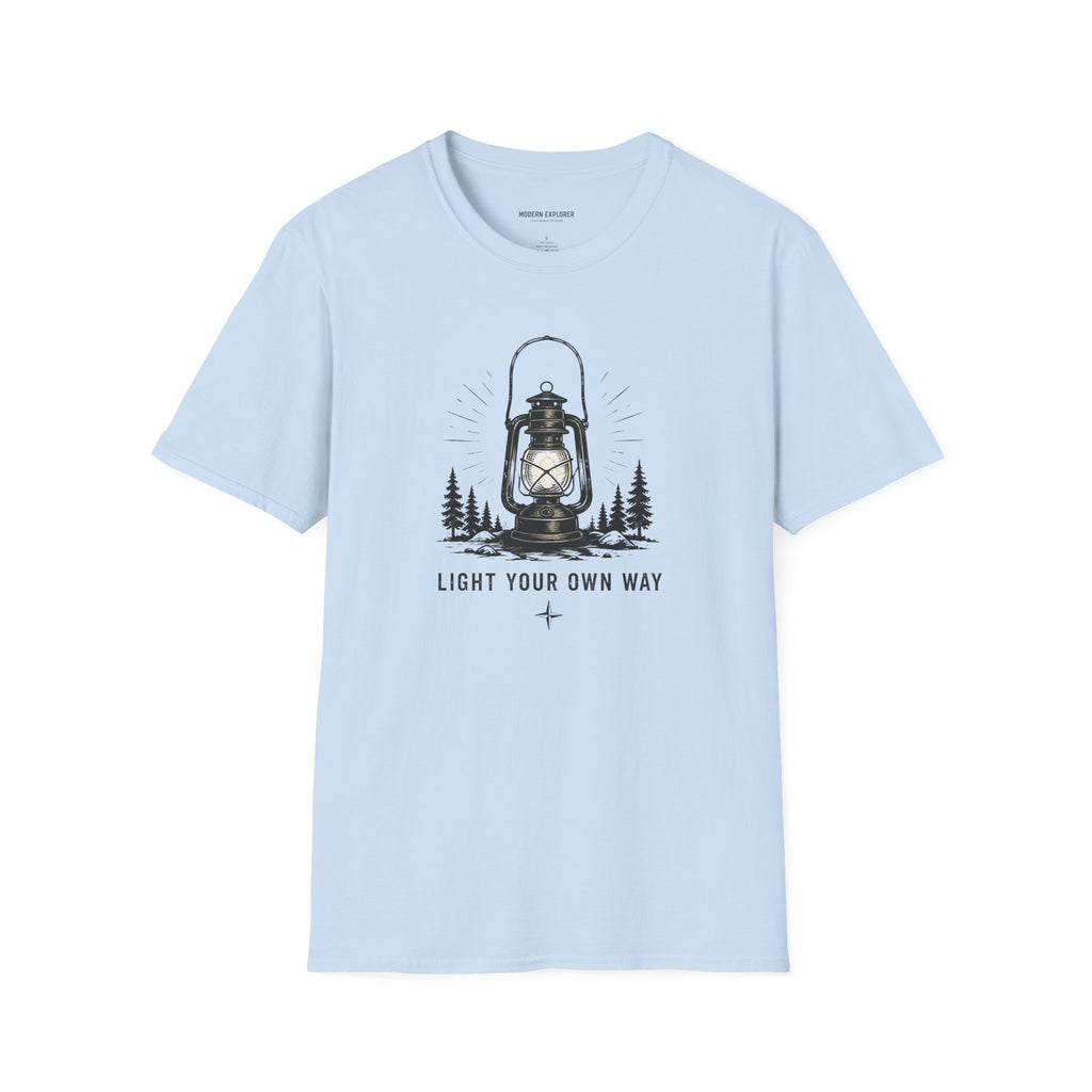 “Light Your Own Way” Vintage Camping Tee
