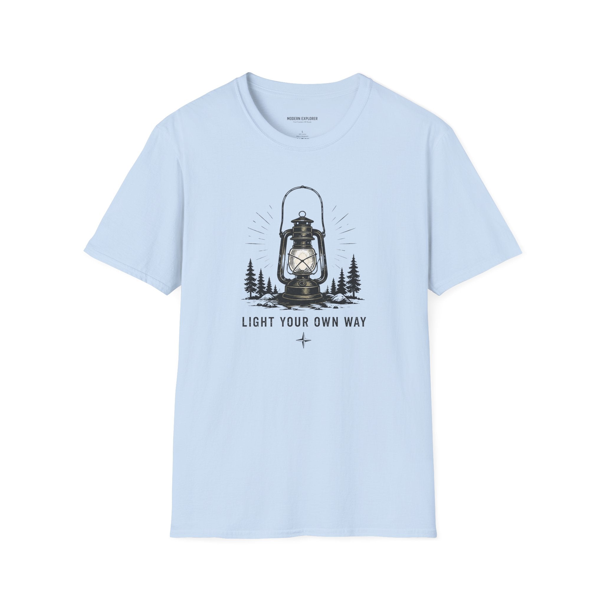 “Light Your Own Way” Vintage Camping Tee