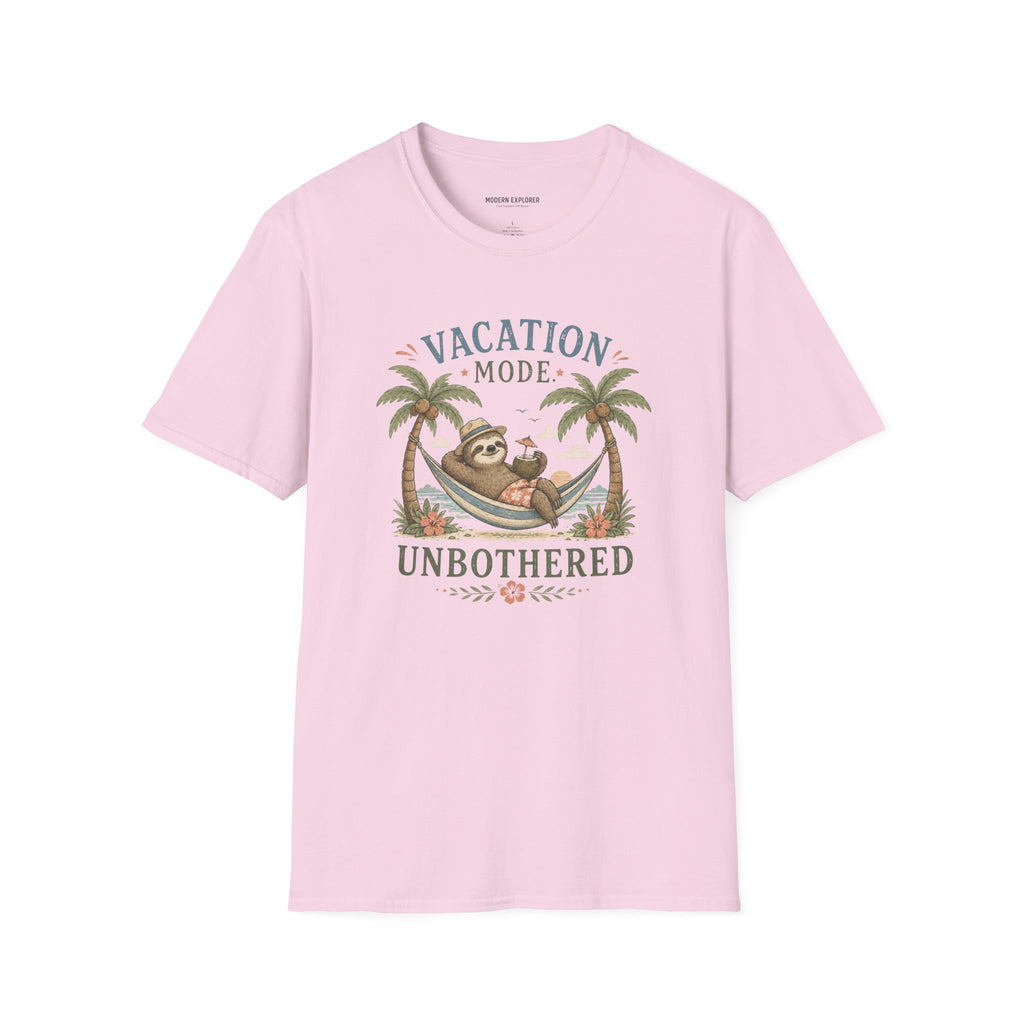 'Vacation Mode, Unbothered' Tree Graphic