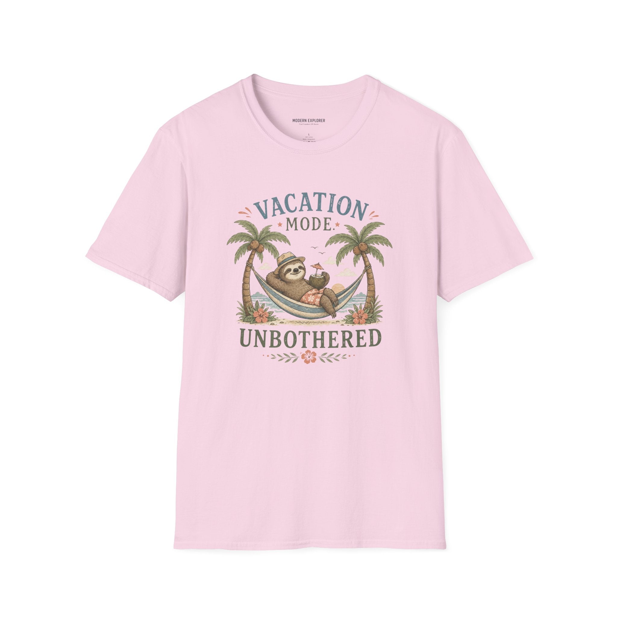 'Vacation Mode, Unbothered' Tree Graphic