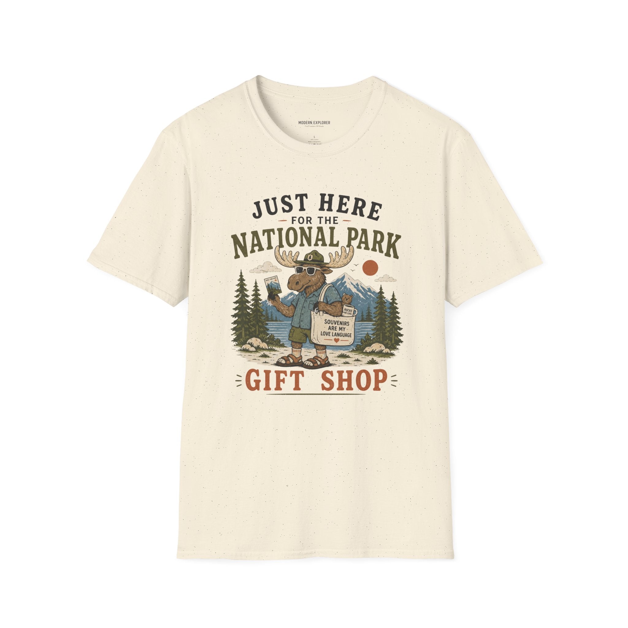 Copy of "Just Here for the National Park Gift Shop" Tee