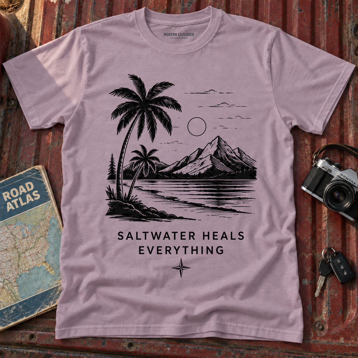 Saltwater Heals Everything Graphic Tee