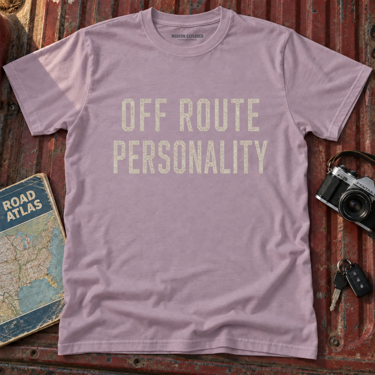 'Off Route Personality' Tee