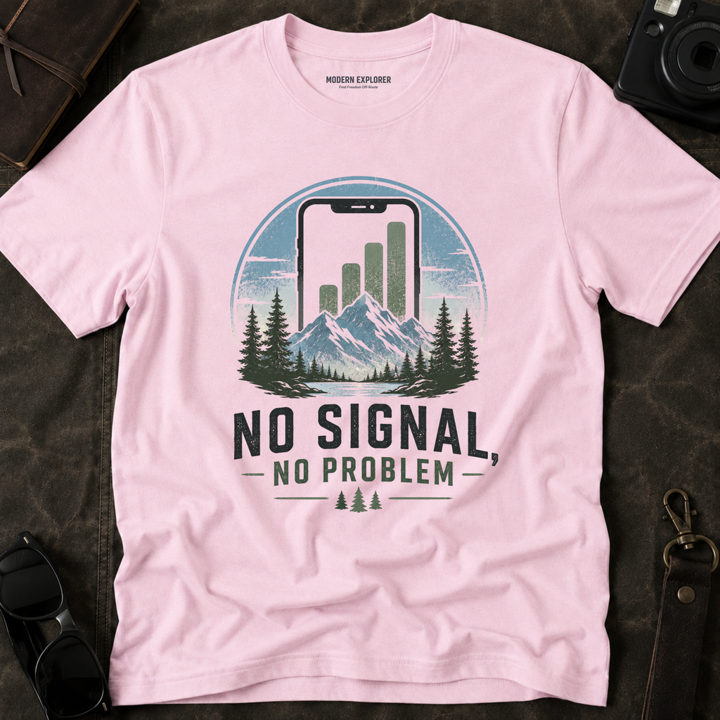 'No Signal, No problem' Graphic Tee
