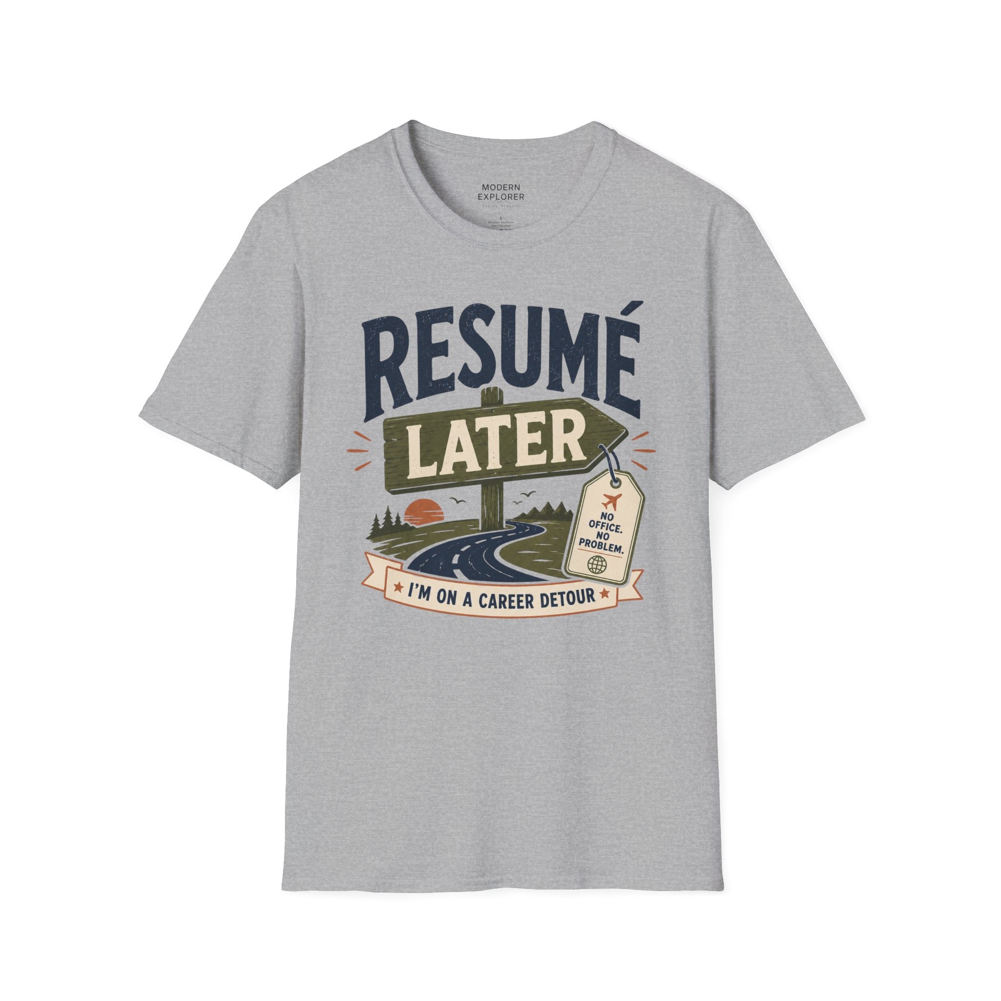 Resume Later Graphic Tee