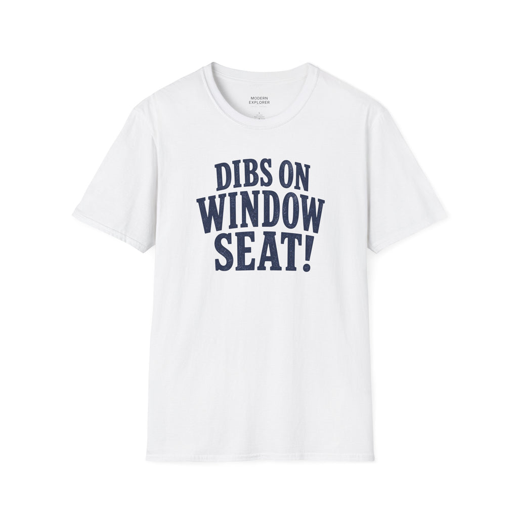 'Dibs on Window Seat!' Graphic Tee