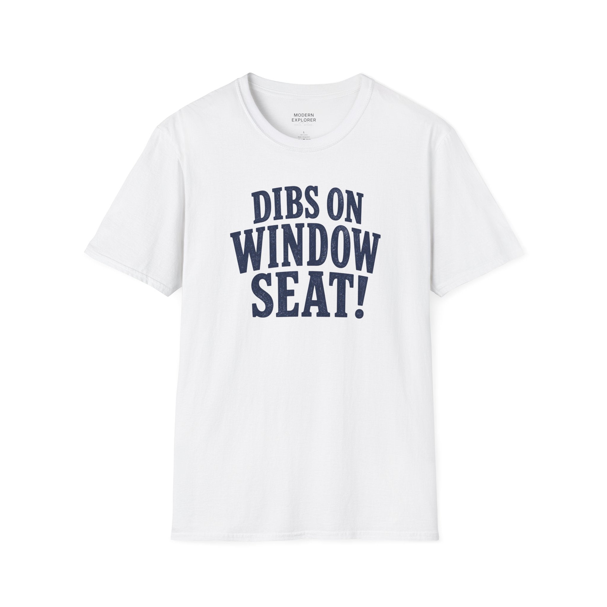 'Dibs on Window Seat!' Graphic Tee
