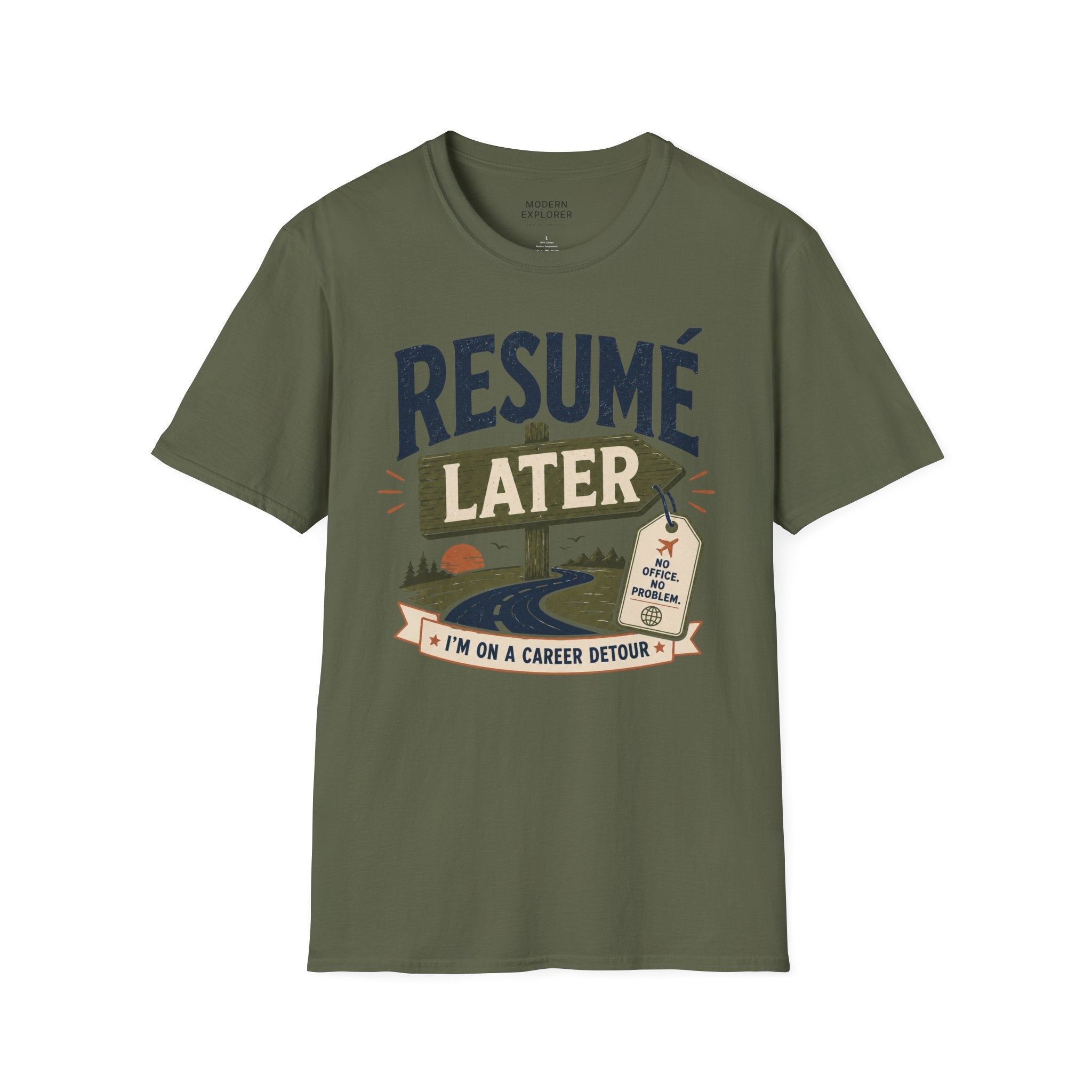 Resume Later Graphic Tee