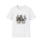“Camp Now, Adult Later” Outdoor Graphic Tee