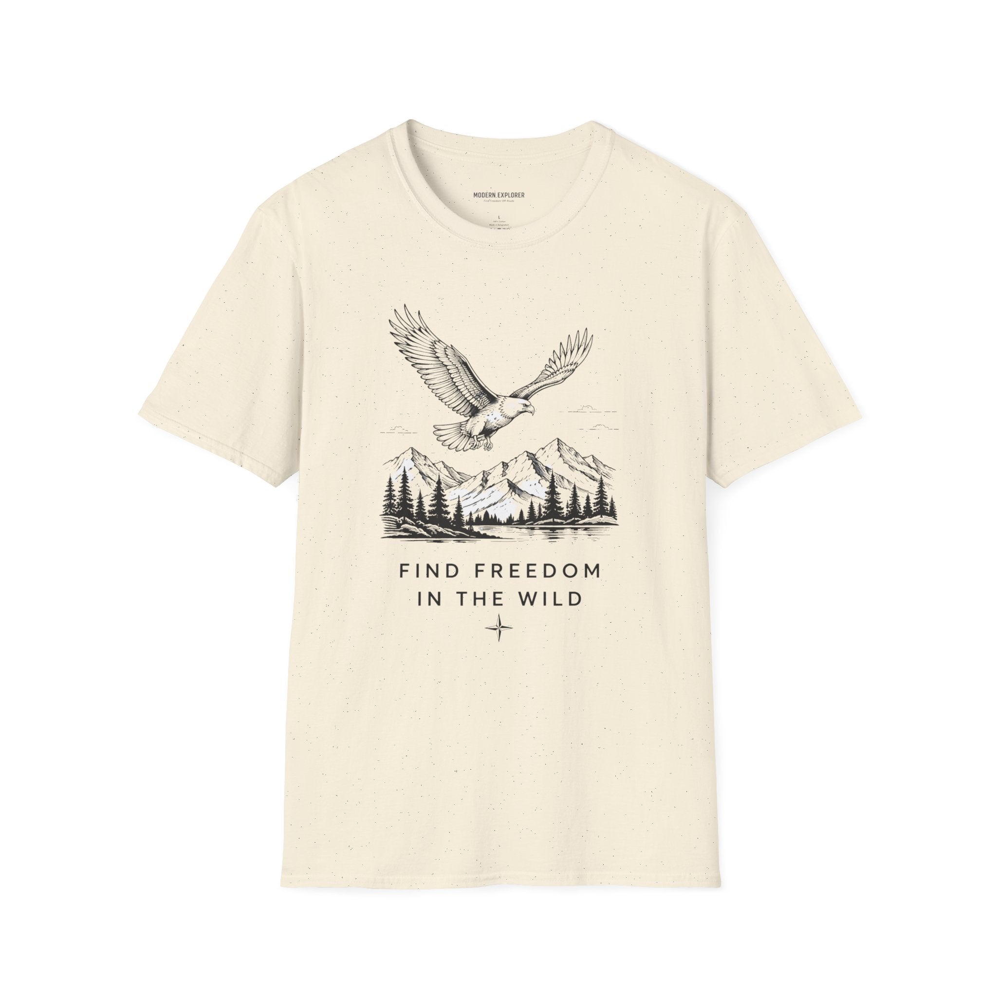 "Find Freedom in the Wild" Outdoor Graphic Tee