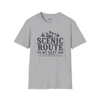 'Scenic Route' Mountain Road Graphic Tee