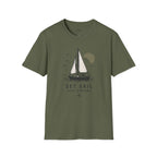 "Set Sail, Stay Curious" Nautical Graphic Tee