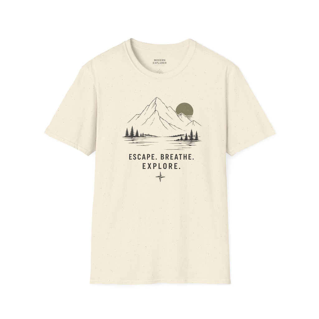Escape. Breathe. Explore. Graphic Tee