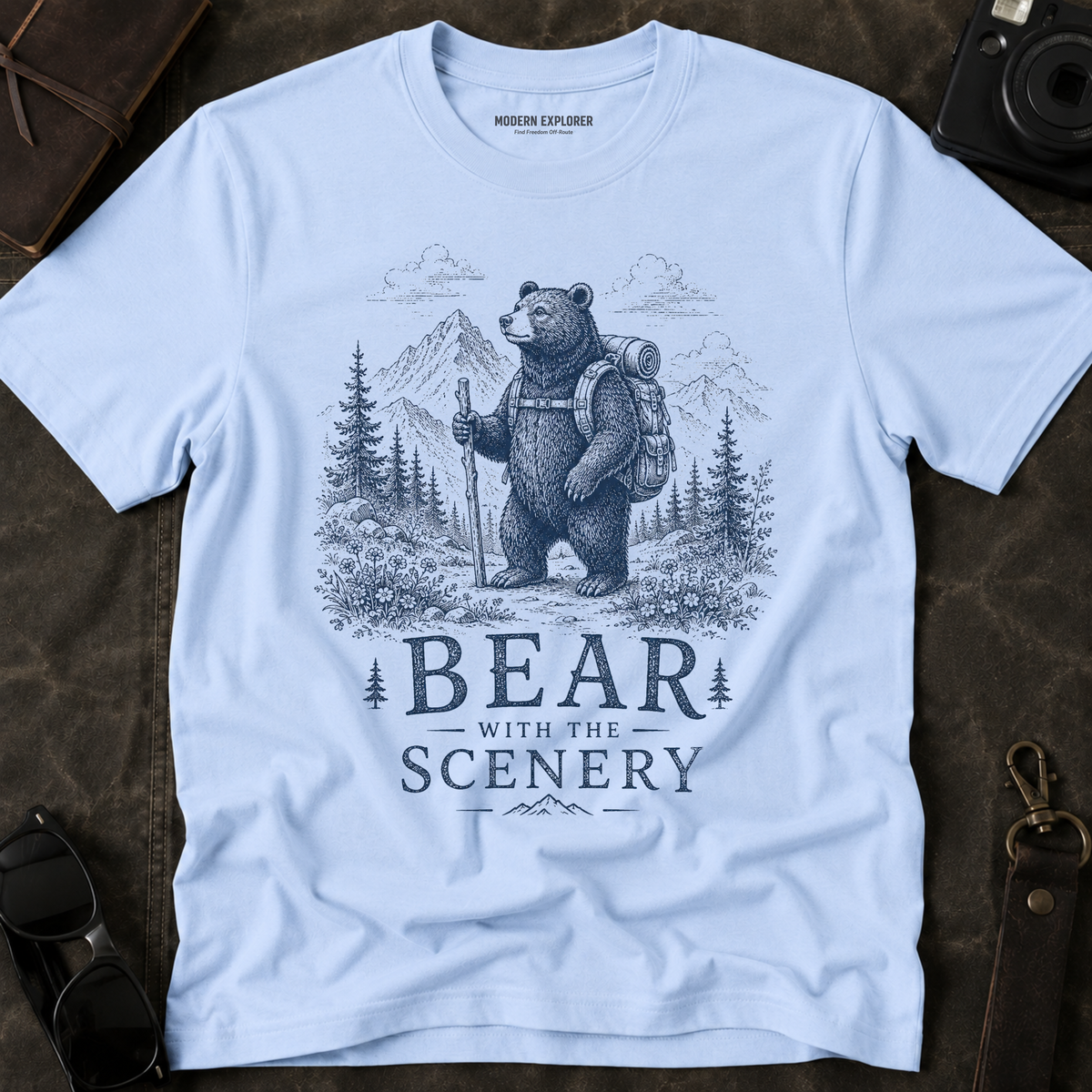 'Bear With The Scenery' Graphic Tee