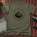 Keep Exploring Mountain T-Shirt