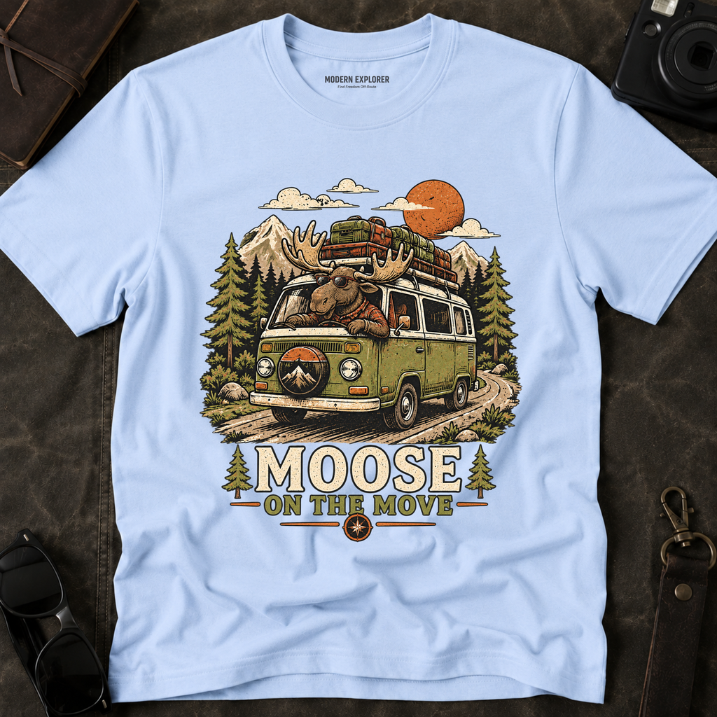 Moose On The Move T-Shirt