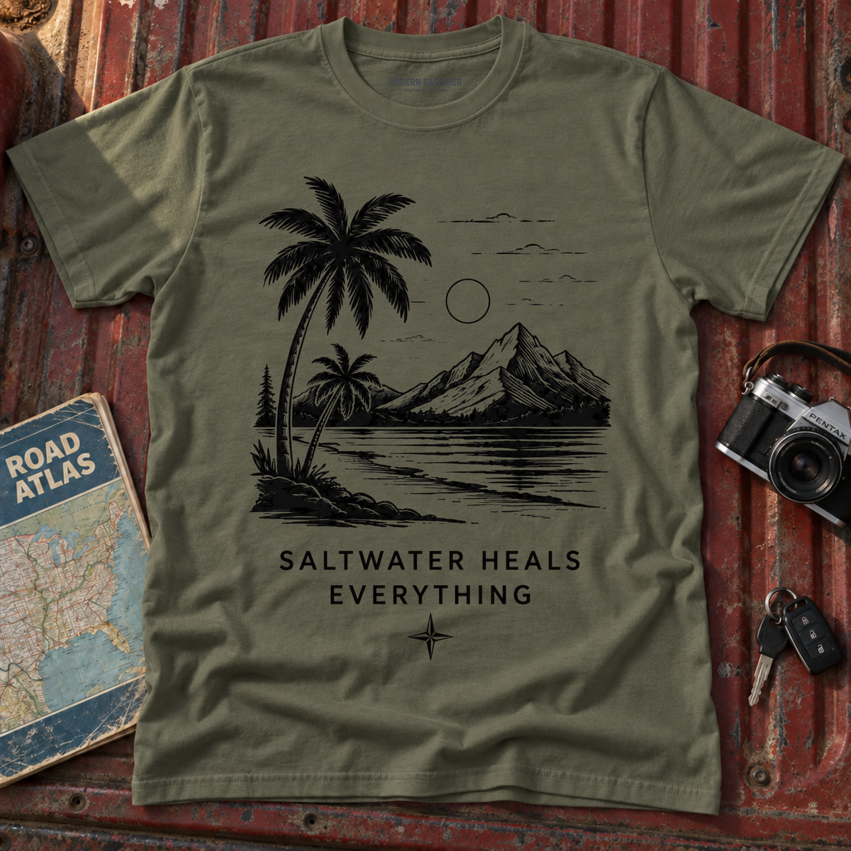 Saltwater Heals Everything Graphic Tee