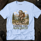 "Taking the Slow Route" Outdoor Adventure Tee