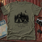 "Life Is Better Outside" Graphic T-Shirt