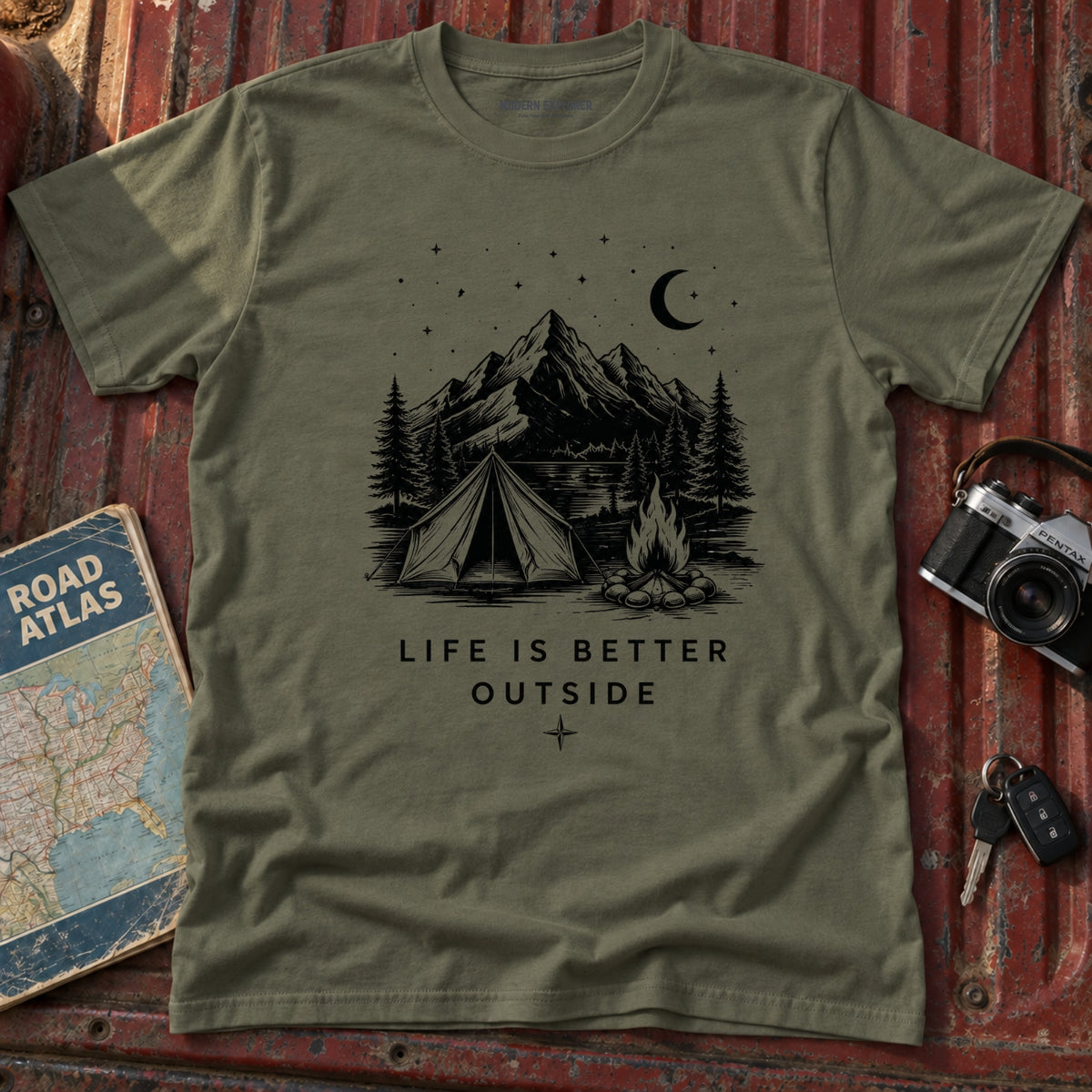 "Life Is Better Outside" Graphic T-Shirt