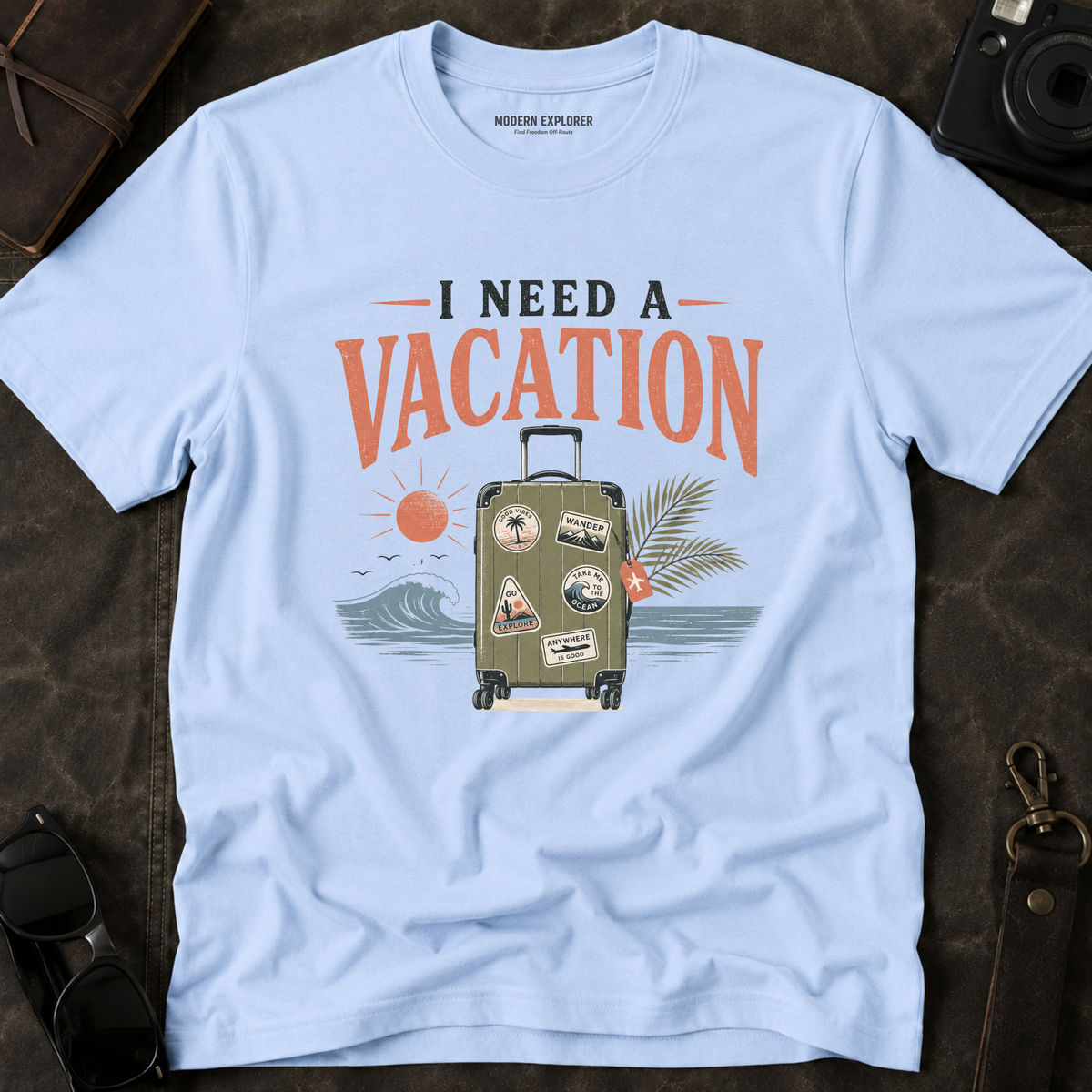 I Need a Vacation Graphic Tee