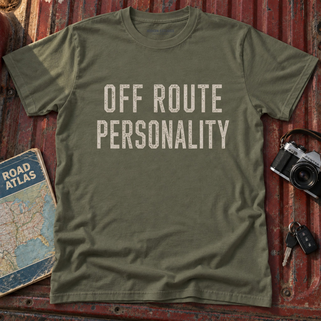 'Off Route Personality' Tee