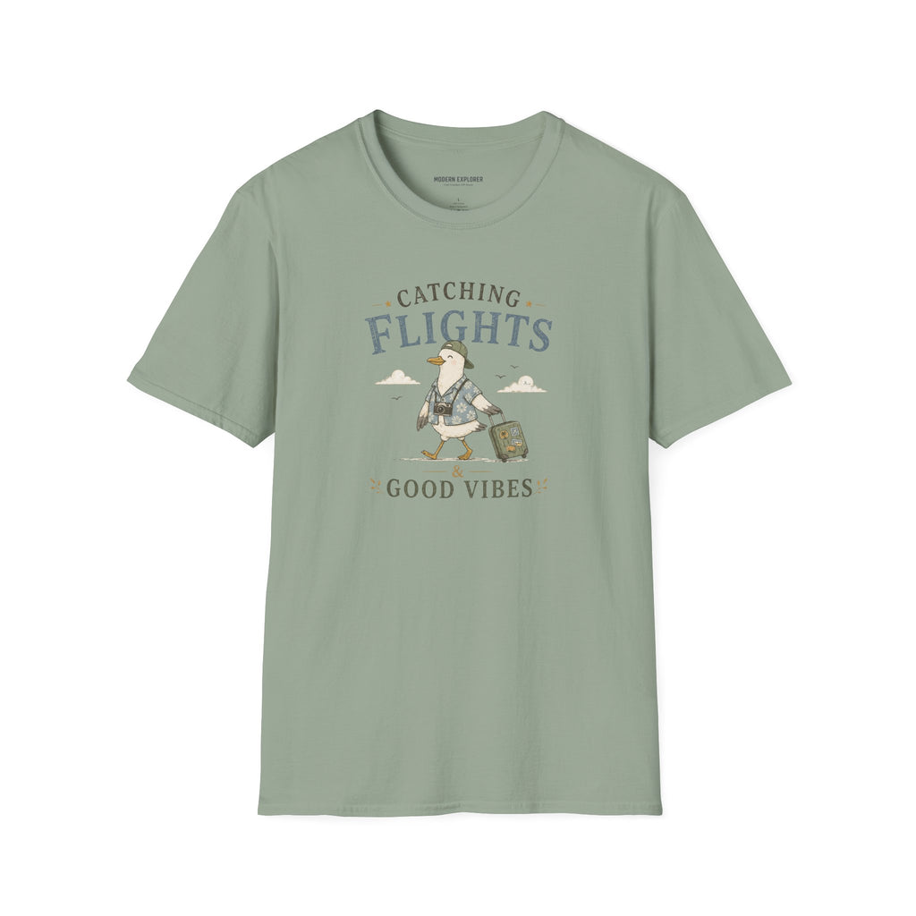 Copy of Catching Flights Travel Tee