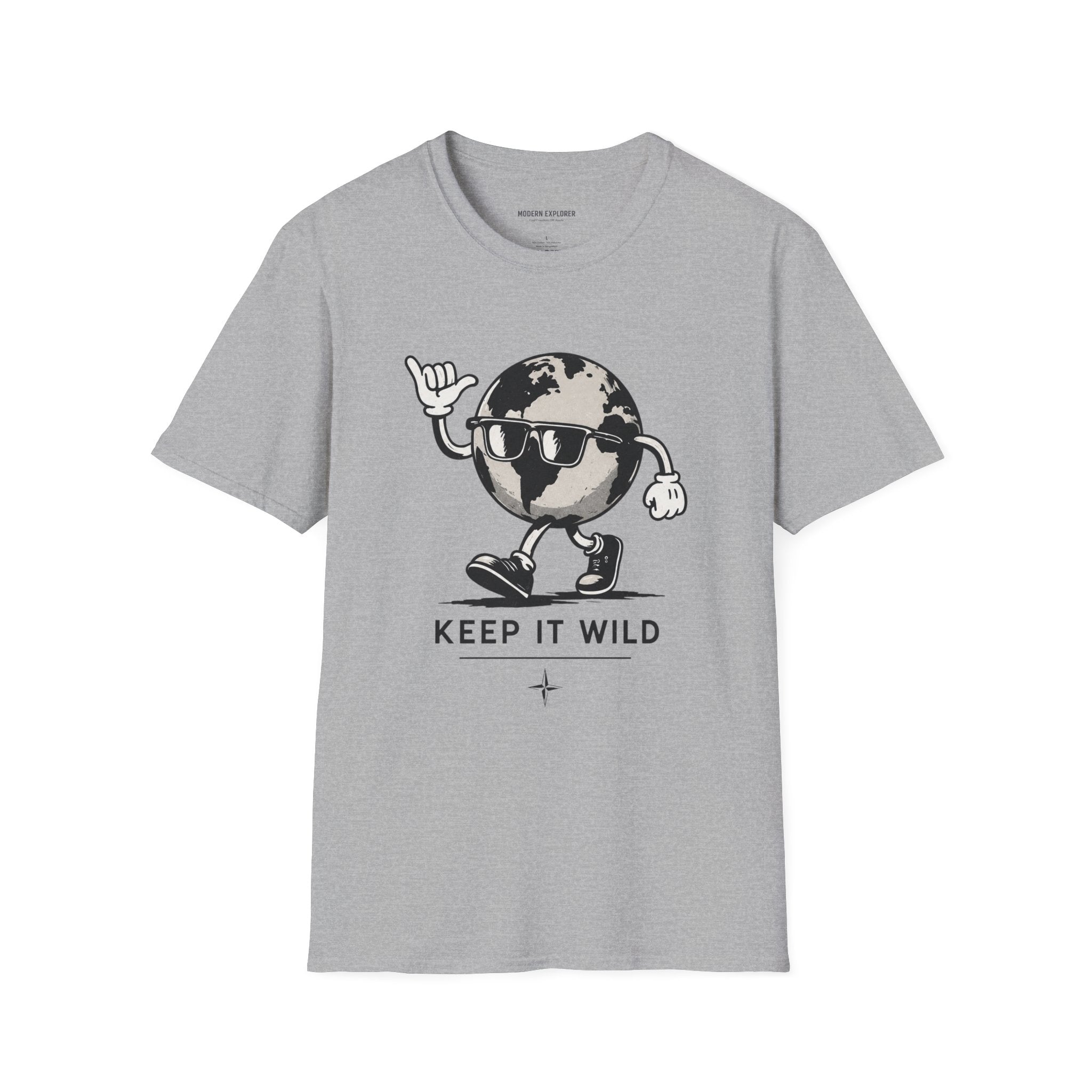 Copy of Keep It Wild Globe Graphic T-Shirt