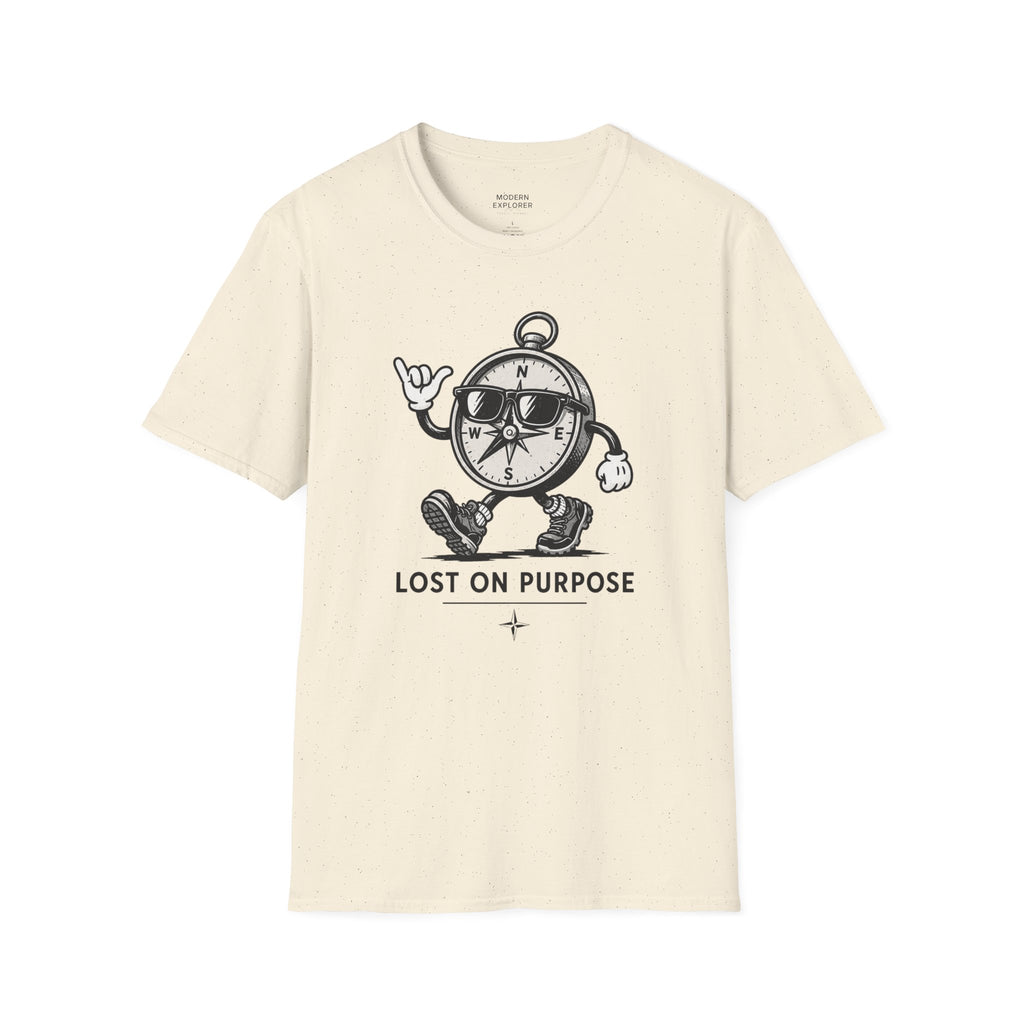 "Lost on Purpose" Adventure Graphic Tee