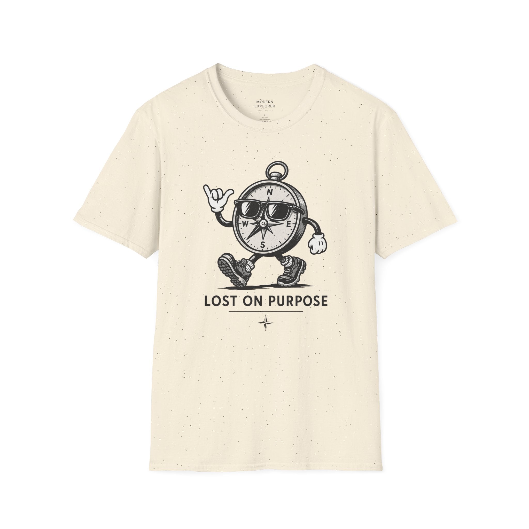 "Lost on Purpose" Adventure Graphic Tee