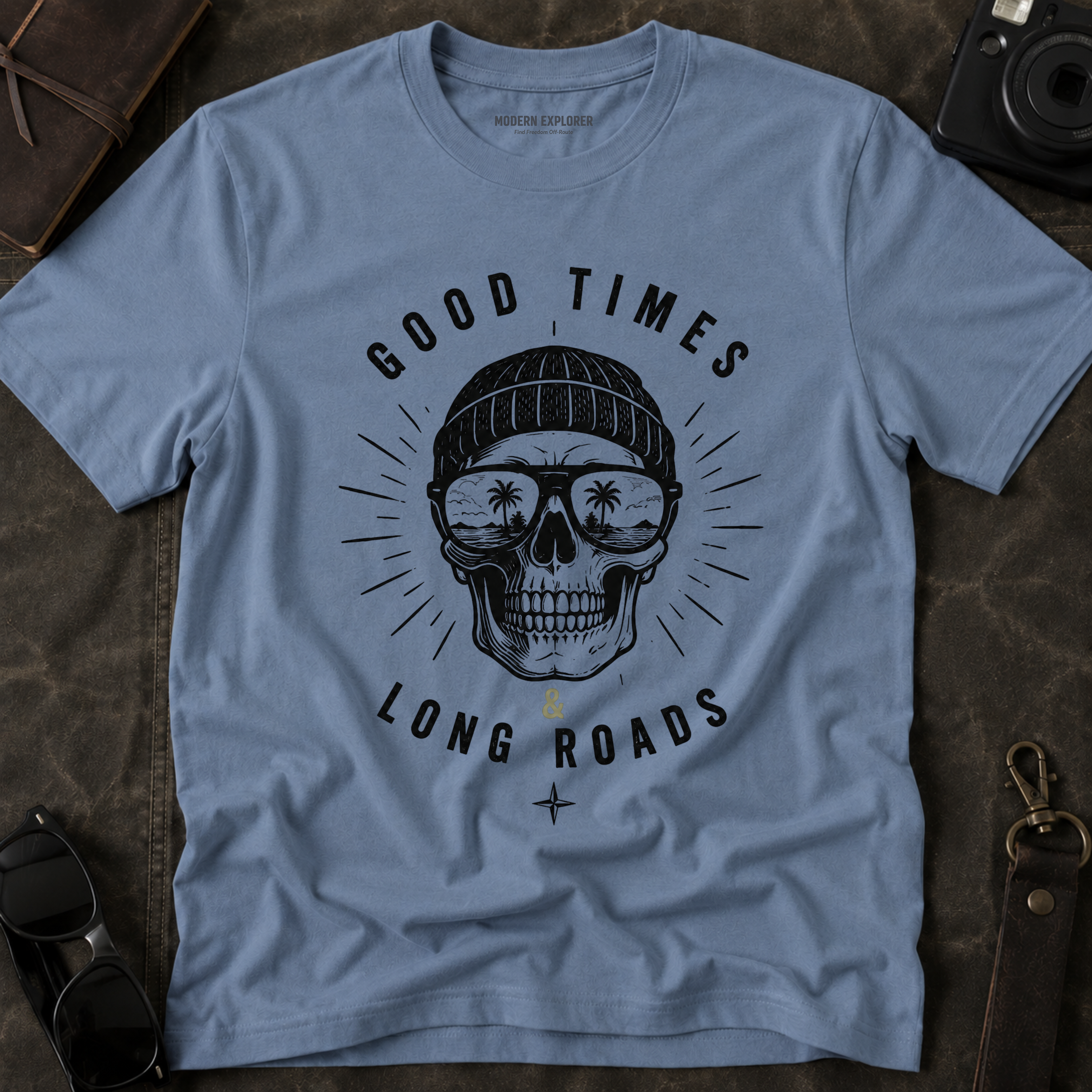 'Good Times, Long Roads' T‑Shirt
