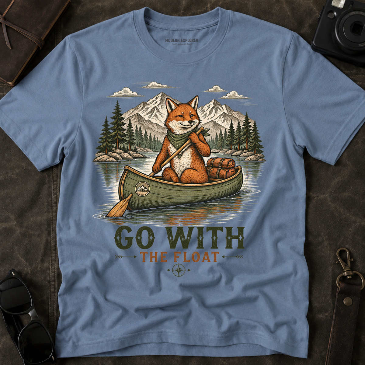 'Go With The Float' Adventure Tee