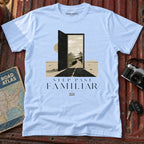 'Step Past Familiar' Scenic Graphic Tee