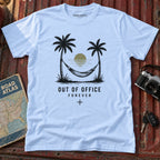 "Out of Office Forever" Sunset Graphic