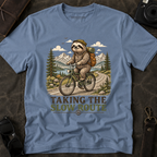 "Taking the Slow Route" Outdoor Adventure Tee