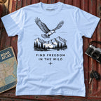 "Find Freedom in the Wild" Outdoor Graphic Tee