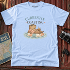 'Currently Coasting' Capybara Tee