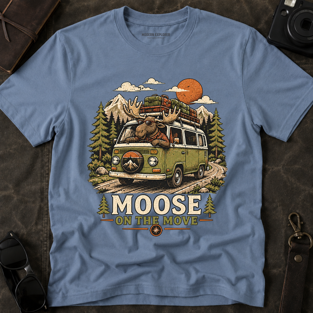Moose On The Move T-Shirt