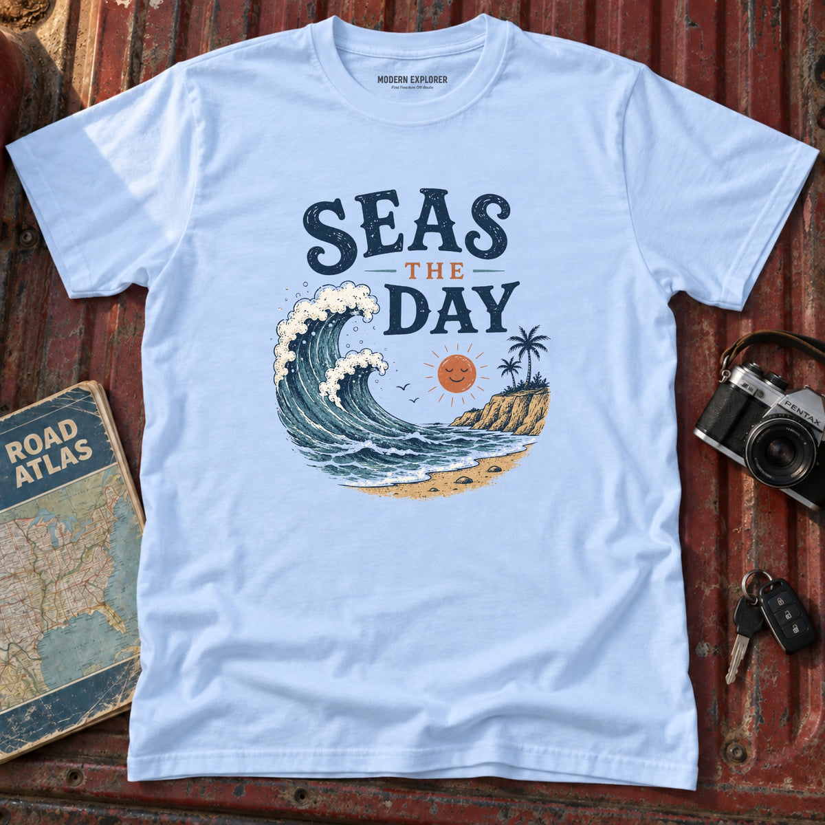 'Seas The Day' Graphic T-Shirt