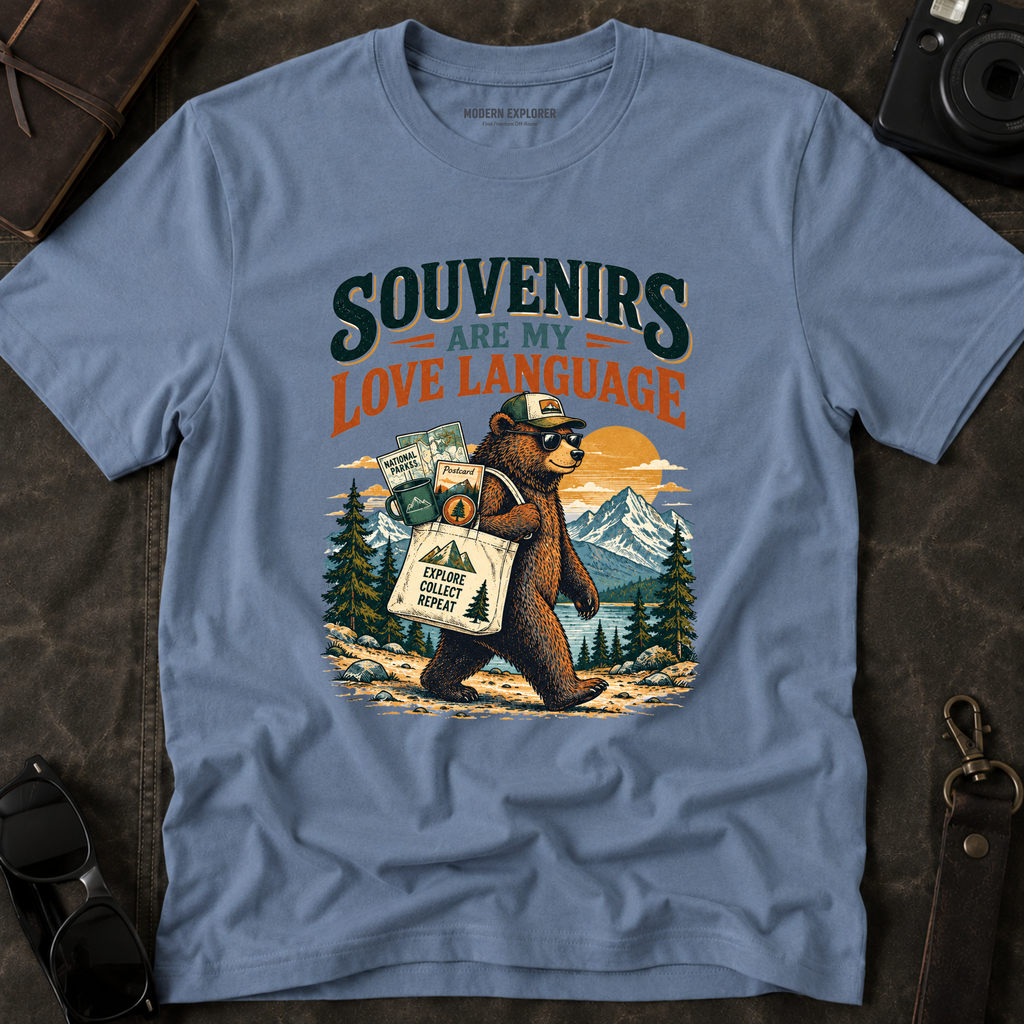 'Souvenirs Are My Love Language' Travel Graphic Tee
