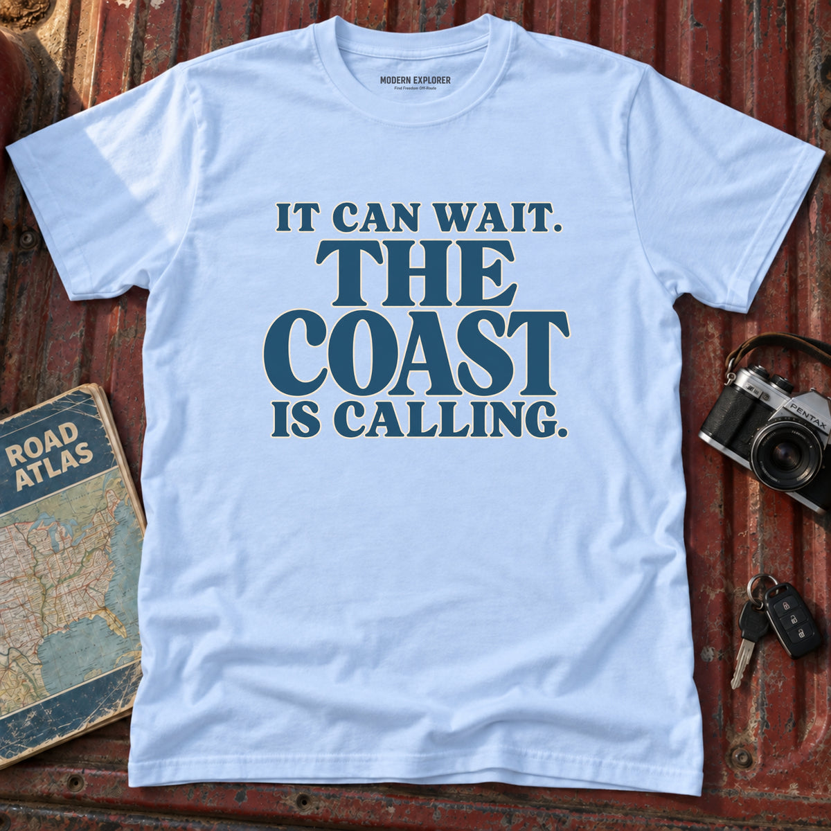 It Can Wait Beach Tee
