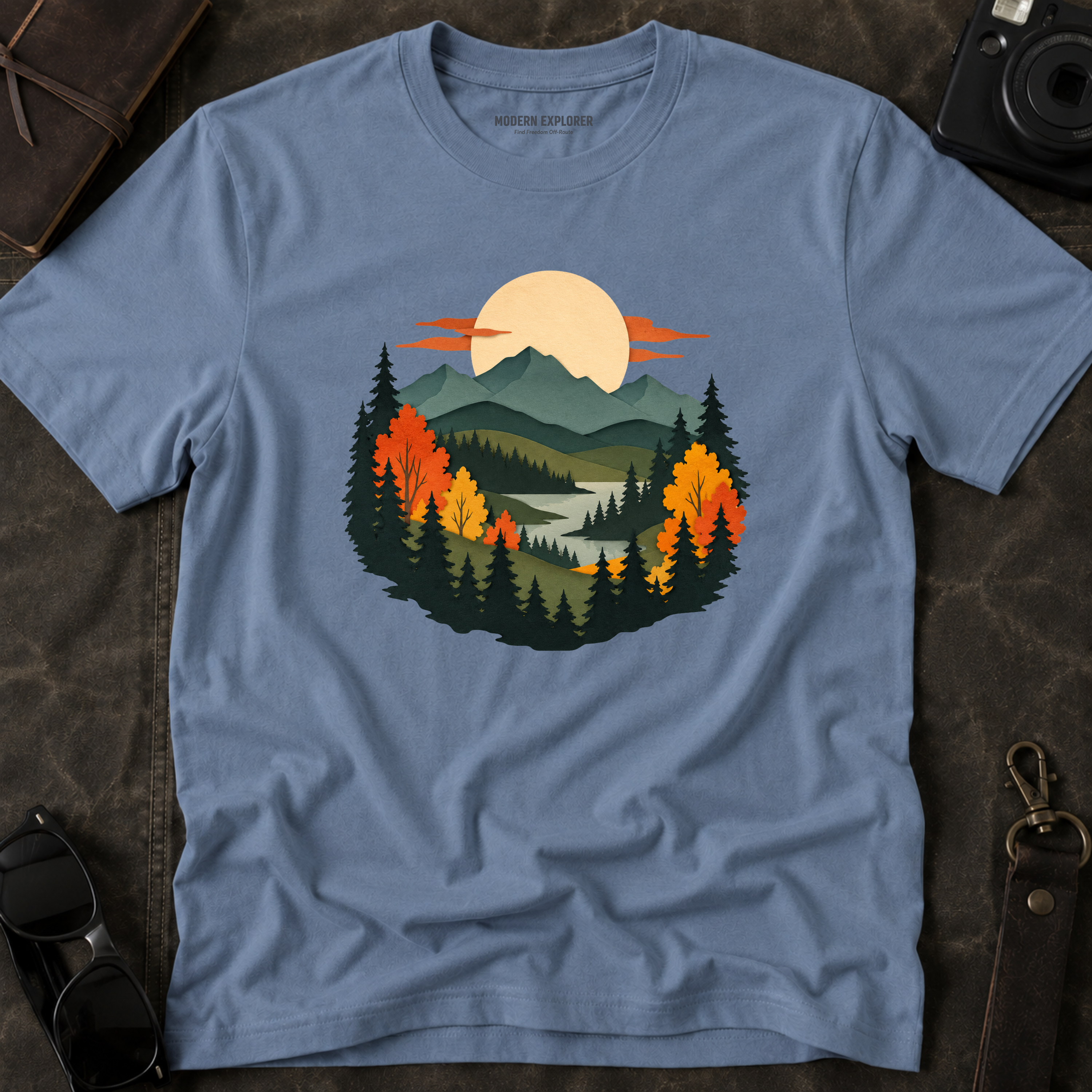 Sunset On The Mountain Tee